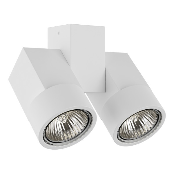 051036 Светильник ILLUMO HP16X2 GU10 БЕЛЫЙ