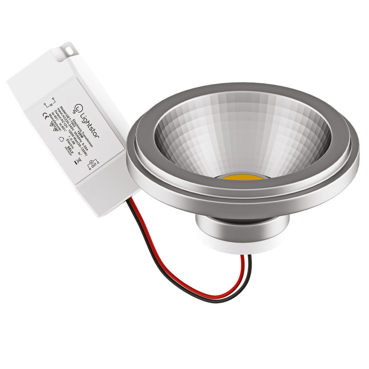 932104 Лампа энергосберегающая LED 220V AR111 12W=100W 1056LM 24G COB 4000K 20000H — изображение 2