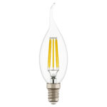 933604 Лампа энергосберегающая LED FILAMENT 220V CA35 E14 6W=65W 400-430LM 360G CL 4000K 30000H — изображение 2