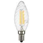 933704 Лампа энергосберегающая LED FILAMENT 220V C35 E14 6W=65W 400-430LM 360G CL 4000K 30000H — изображение 2