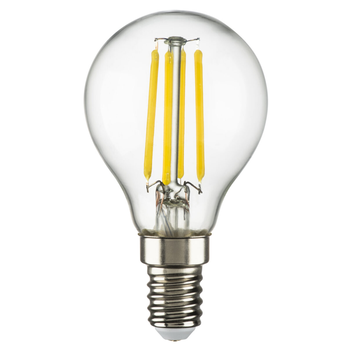 933804 Лампа энергосберегающая LED FILAMENT 220V G45 E14 6W=65W 560LM 360G CL 4000K 15000H — изображение 2
