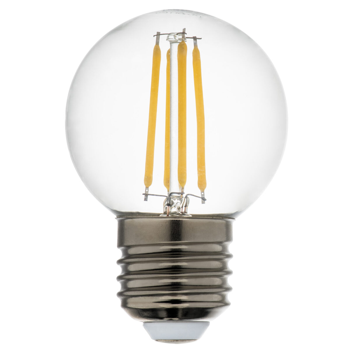 933822 Лампа энергосберегающая LED FILAMENT 220V G50 E27 6W=65W 400-430LM 360G CL 3000K 30000H — изображение 2