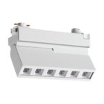 359738 PORT NT25 240 белый Светильник однофазный двухжильный трековый с переключ. цв. температуры IP20 LED 6W 180-265V 2700К/3200К/4000К EOS — изображение 7