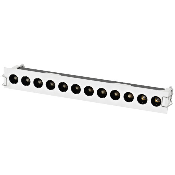 080346 Светильник GUARDA 18W 1150LM 26G БЕЛЫЙ МАТОВЫЙ/ЧЕРНЫЙ 4000K