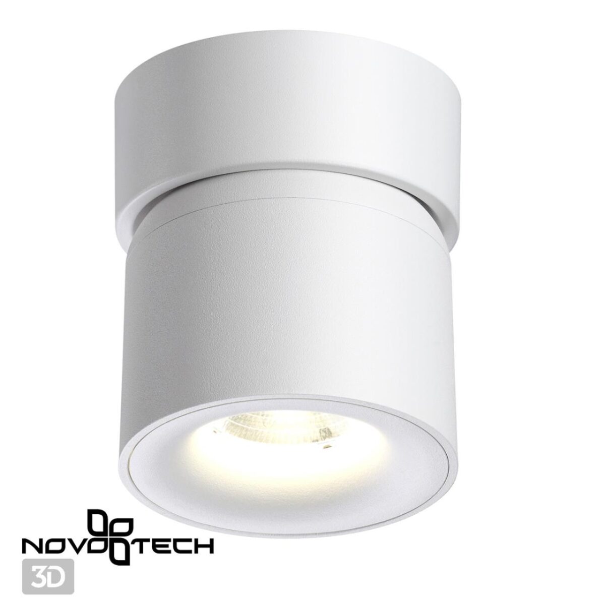 358808 OVER NT21 416 белый Светильник накладной светодиодный IP20 LED 10W 850Лм 4000K 220V GESSO — изображение 2