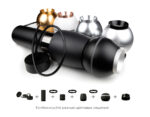 A2302 SBK черный песок D60*H1000mm — изображение 7