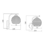 Escada 10197/1A E14*40W Smoke — изображение 6