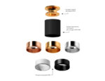 C6304 SCF кофе песок D60*H60mm MR16 GU5.3 — изображение 3