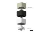 C7840 SWH белый песок 95*95*H100mm MR16 GU5.3 — изображение 3
