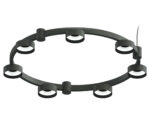 C9238/7 SBK черный песок D635*70.5mm GX53/7