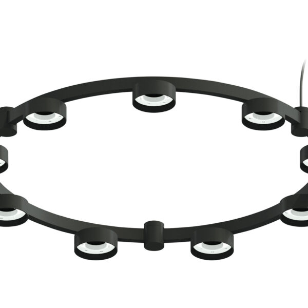 C9242/9 SBK черный песок D740*70.5mm GX53/9