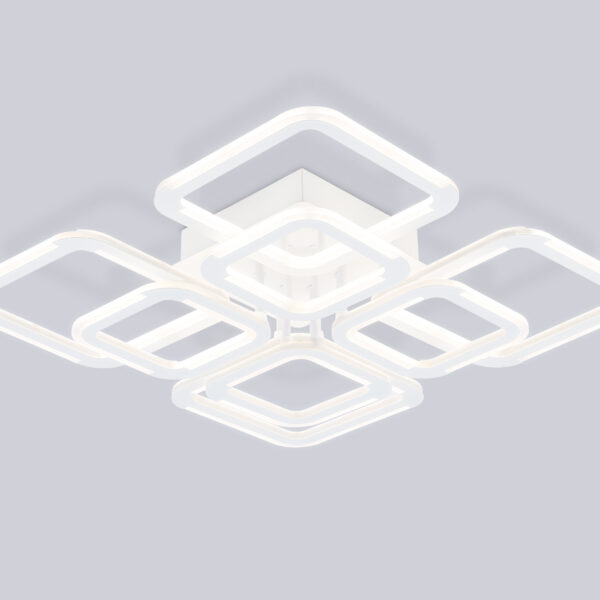 FA8950/4+4 WH белый 101W 3000-6000K 540*540*120 (ПДУ ИК)