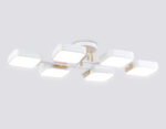 FL4886/6 WH/WD белый/дерево 108W 3000-6000K 850*430*140 (без ПДУ) — изображение 2