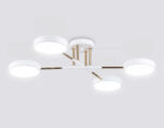 FL516331/4 WH/FGD белый/золото 72W 3000-6000K 610*410*140 (без ПДУ) — изображение 2