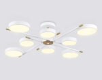 FL516338/8 WH/CP белый/медь 120W 3000-6000K D850*170 (без ПДУ) — изображение 3