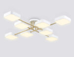 FL516346/8 WH/GD белый/золото 144W 3000-6000K 1060*1060*150 (без ПДУ) — изображение 3