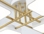 FL516346/8 WH/GD белый/золото 144W 3000-6000K 1060*1060*150 (без ПДУ) — изображение 6