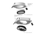 N7020 SWH белый песок D70*H20mm Out1mm MR16 — изображение 3