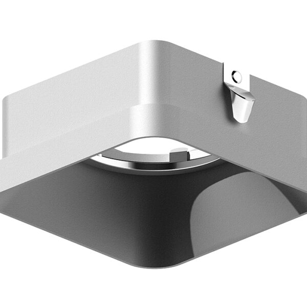 N7703 SSL серебро песок 70*70*H35mm Out10mm MR16