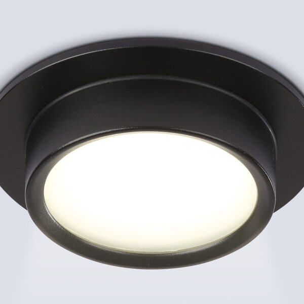 TN6735 BK черный IP44 GX53 D110*57