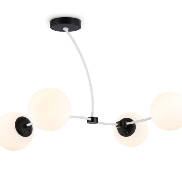 TR2542/4 WH/BK белый/черный E27/4 max 60W 700*450*450