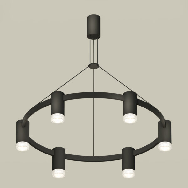 XB9022200/6 SBK/CL черный песок/прозрачный MR16 GU5.3 (С9022, N6150)