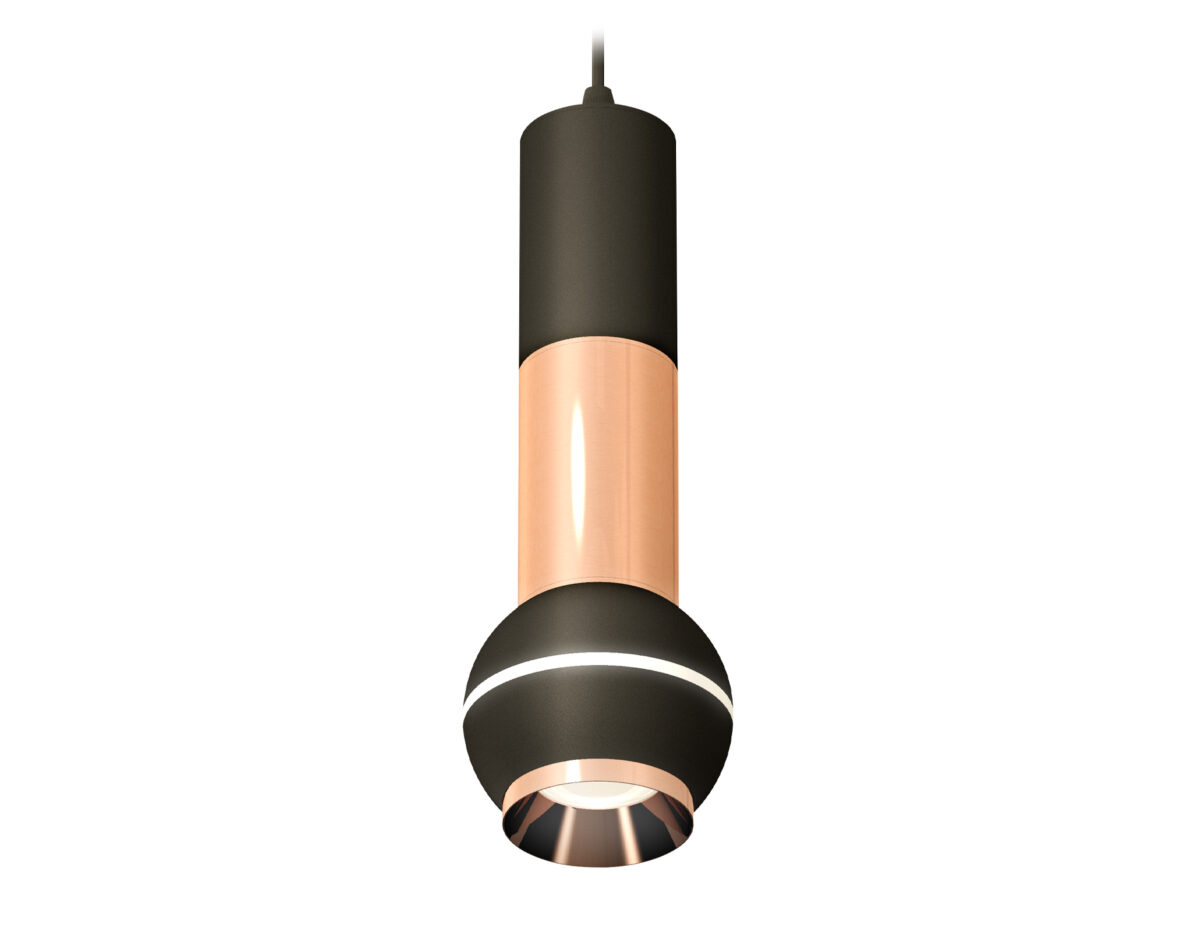 XP11020040 XP1102040 SBK/PPG черный песок/золото розовое полированное MR16 GU5.3 LED 3W 4200K — изображение 1