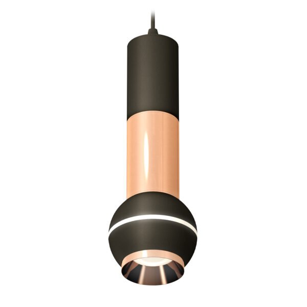 XP1102040 SBK/PPG черный песок/золото розовое полированное MR16 GU5.3 LED 3W 4200K