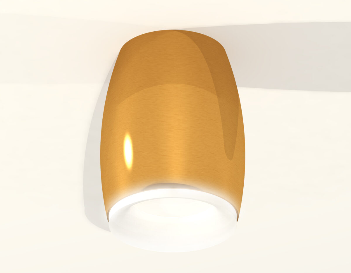 XS1125020 PYG/FR золото желтое полированное/белый матовый MR16 GU5.3 (C1125, N7165) — изображение 2