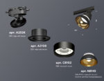 XT8102201SBK/PYG/CL черный песок/золото желтое полированое/прозрачный GX53 — изображение 3