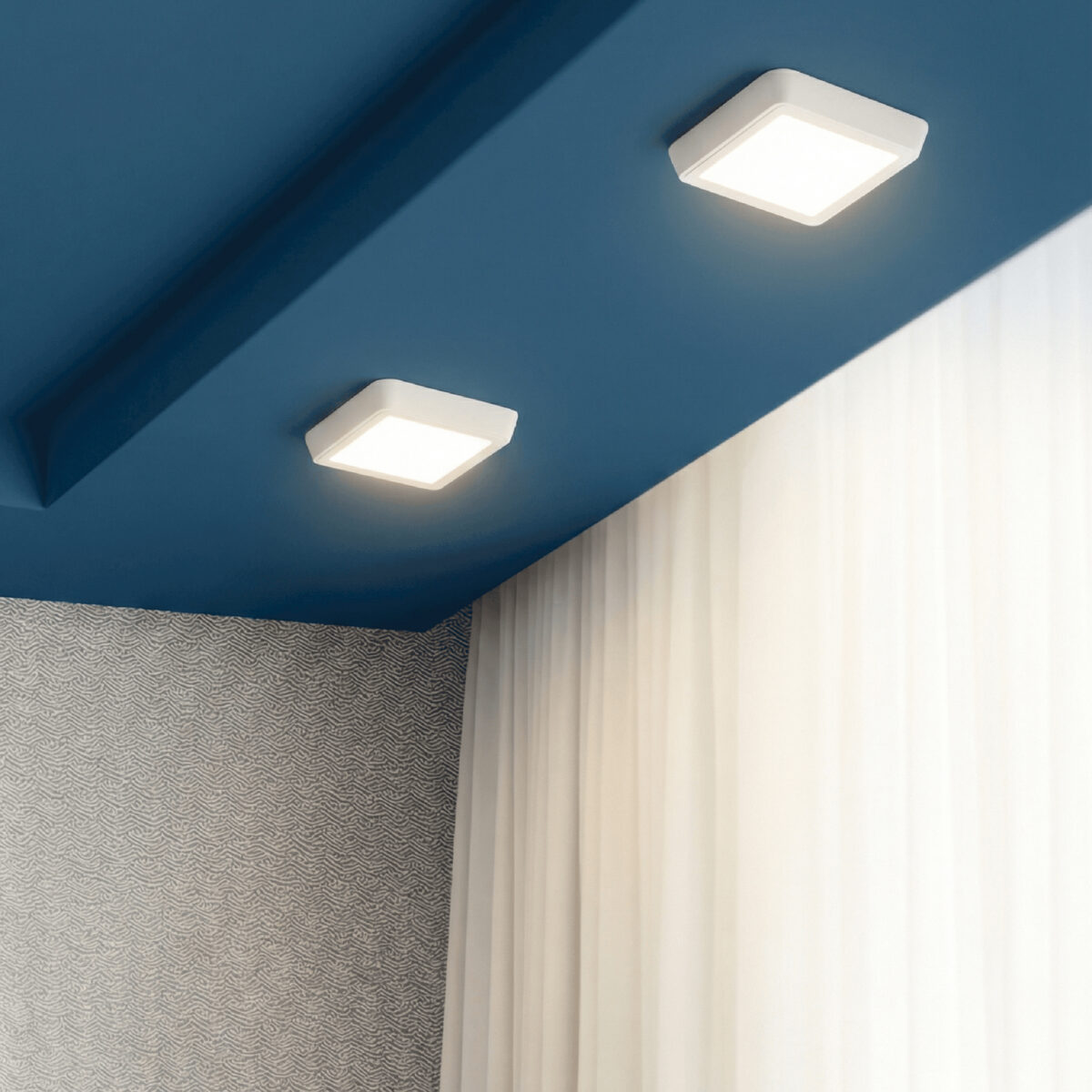 216802 Светильник URBANO SQ LED 20W 1480LM 115G БЕЛЫЙ 3000K IP65 — изображение 2
