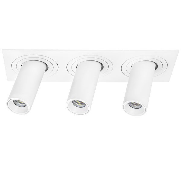 i536264 Светильник INTERO TUBO LED 10W 500LM 60G БЕЛЫЙ 4000K (217536+217264+217264+217264)