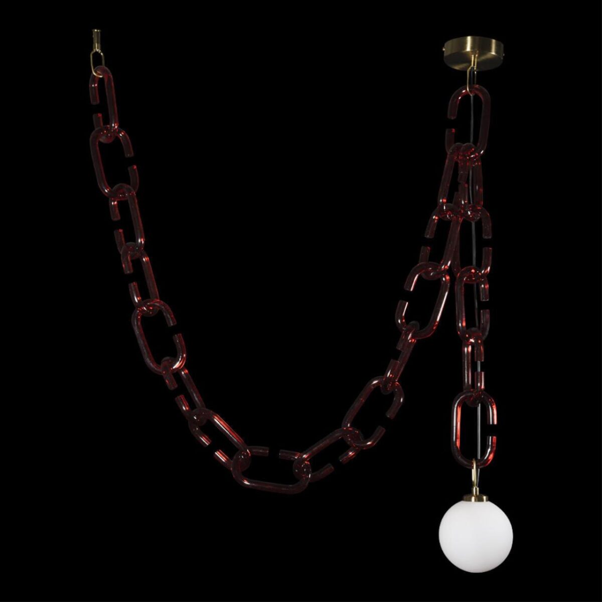 10128C Red Подвесной светильник LOFT IT Chain — изображение 4