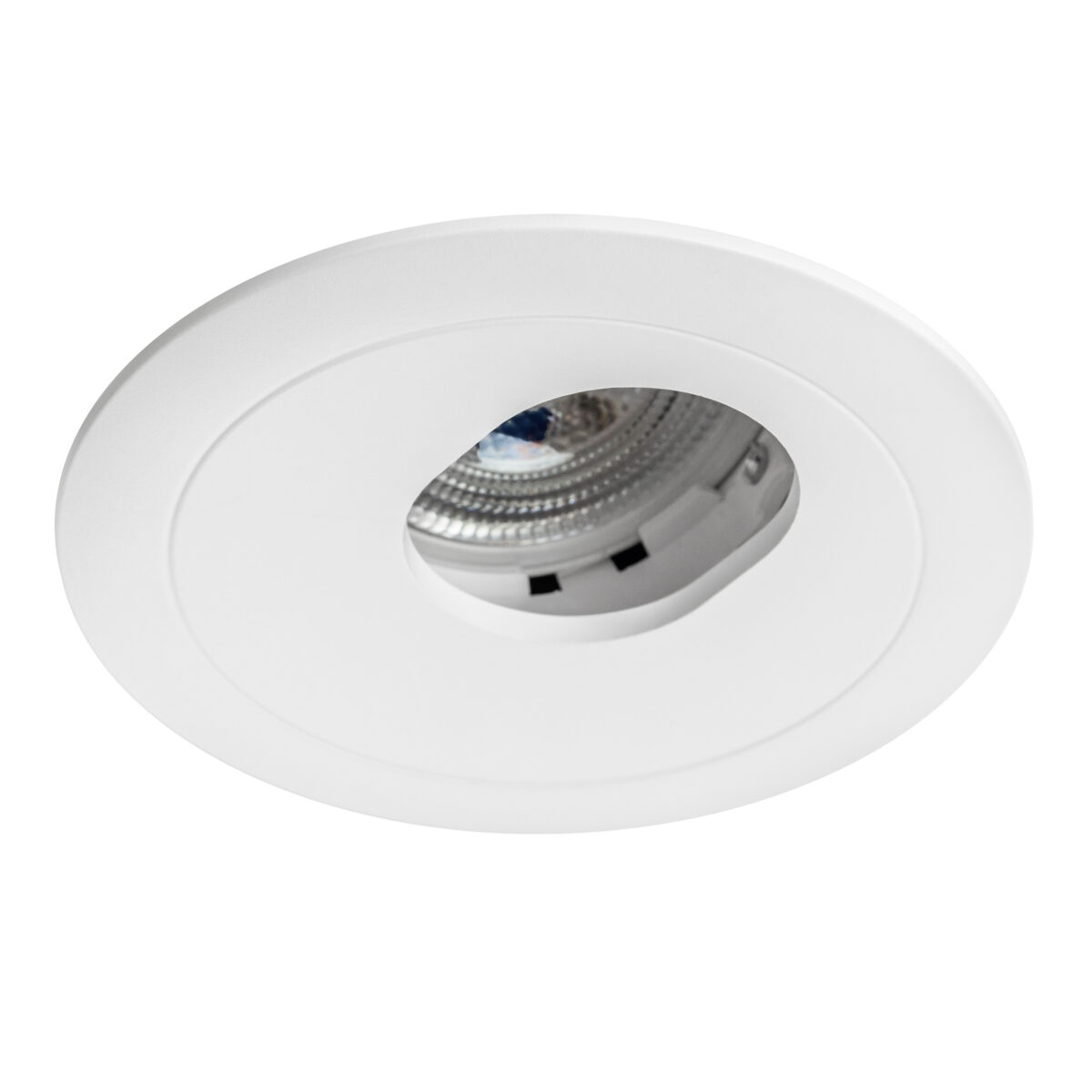 012216 Рамка (светильник) PVC д/LED-модулей 941хх и LED-ламп D50мм ANELLO ROUND БЕЛЫЙ — изображение 1