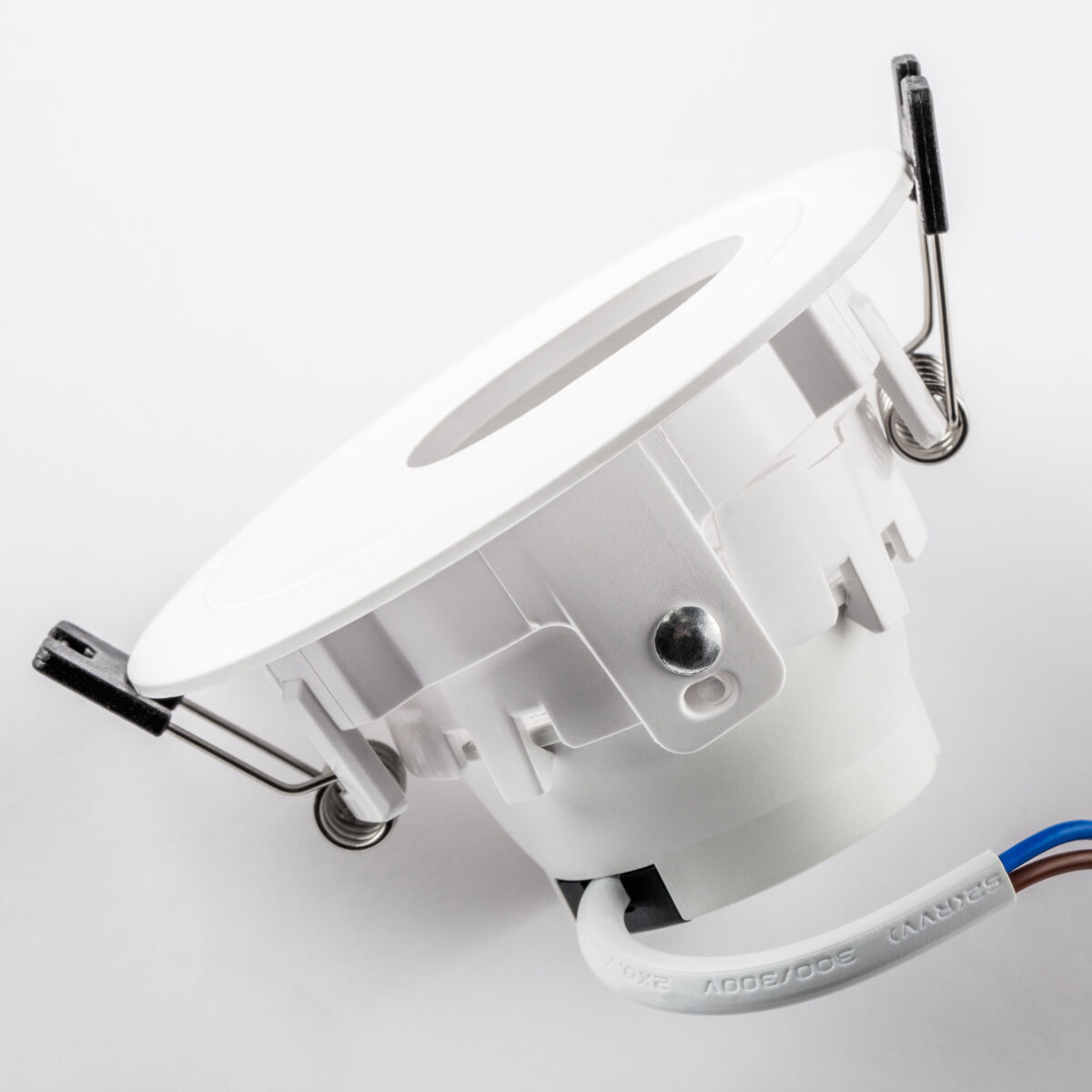 012216 Рамка (светильник) PVC д/LED-модулей 941хх и LED-ламп D50мм ANELLO ROUND БЕЛЫЙ — изображение 3