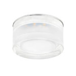 070234 Светильник ARTICO CYL LED 5W 400LM ХРОМ/ПРОЗРАЧНЫЙ/МАТОВЫЙ 4000K