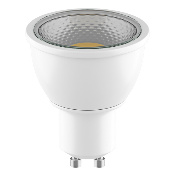 940282 Лампа энергосберегающая LED 220V HP16 GU10 7W=60W 350LM 55G CL 3000K 20000H