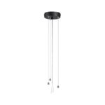 7753/L SN 535 Подвесное крепление для светильника QUANTUM LED металл/черный 1,5м QUANTUM