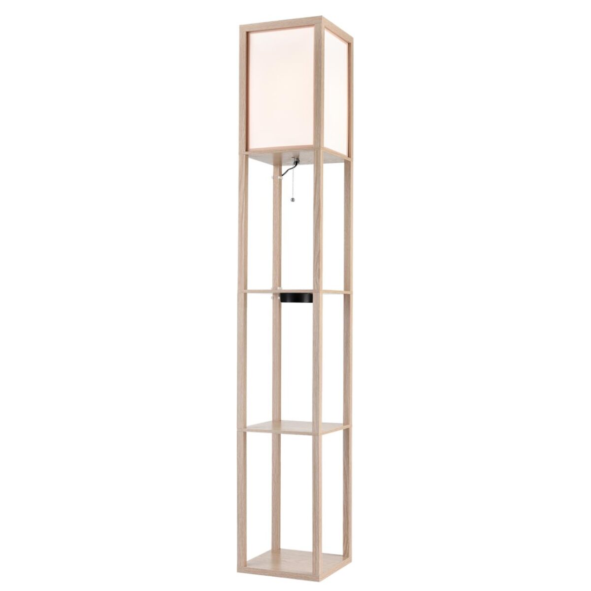 8091/1F COMFI LN26 459 дерево/белый, дерево/текстиль Торшер Е27 1*60W 220V PRACTIC — изображение 7