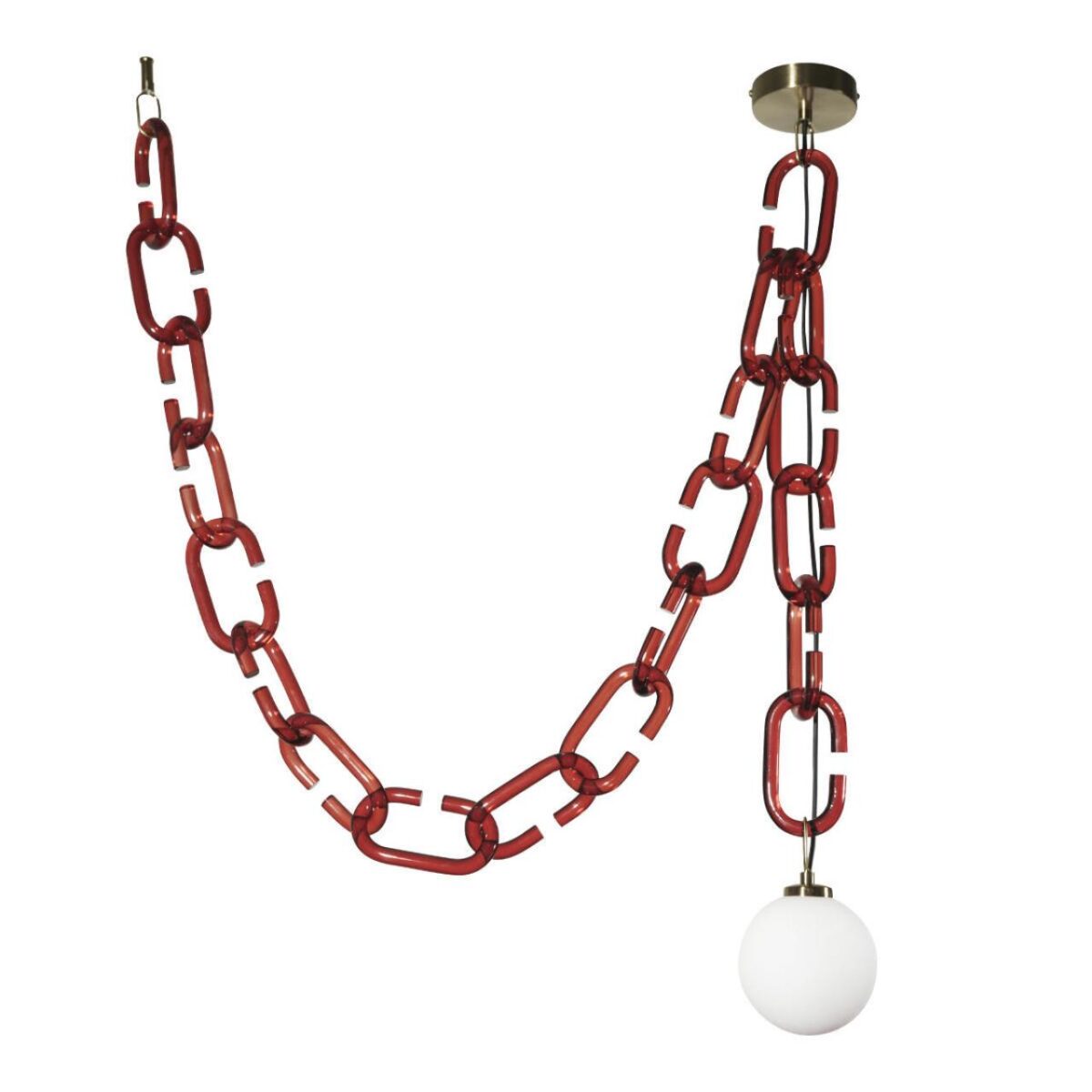 cc6d9c041a7081aeb1e483604c0eb023 10128C Red Подвесной светильник LOFT IT Chain — изображение 1
