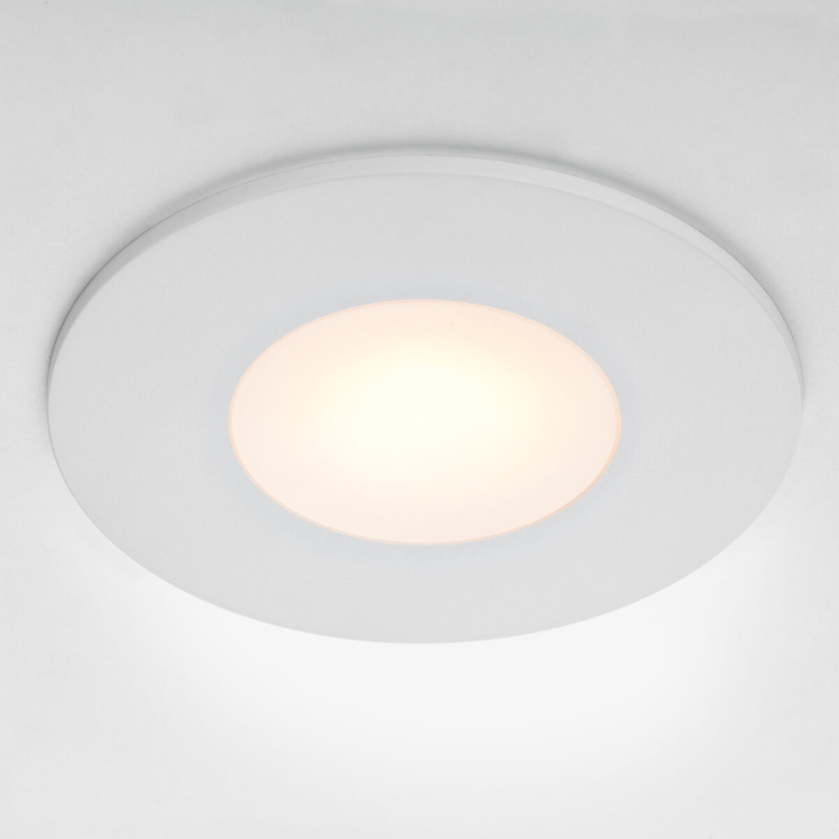 012806 Рамка (светильник) PVC д/LED-модулей 941хх и LED-ламп D50мм PIANO ROUND БЕЛЫЙ IP65 — изображение 4