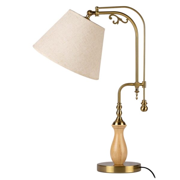 10569T Light wood Настольная лампа LOFT IT Elaine