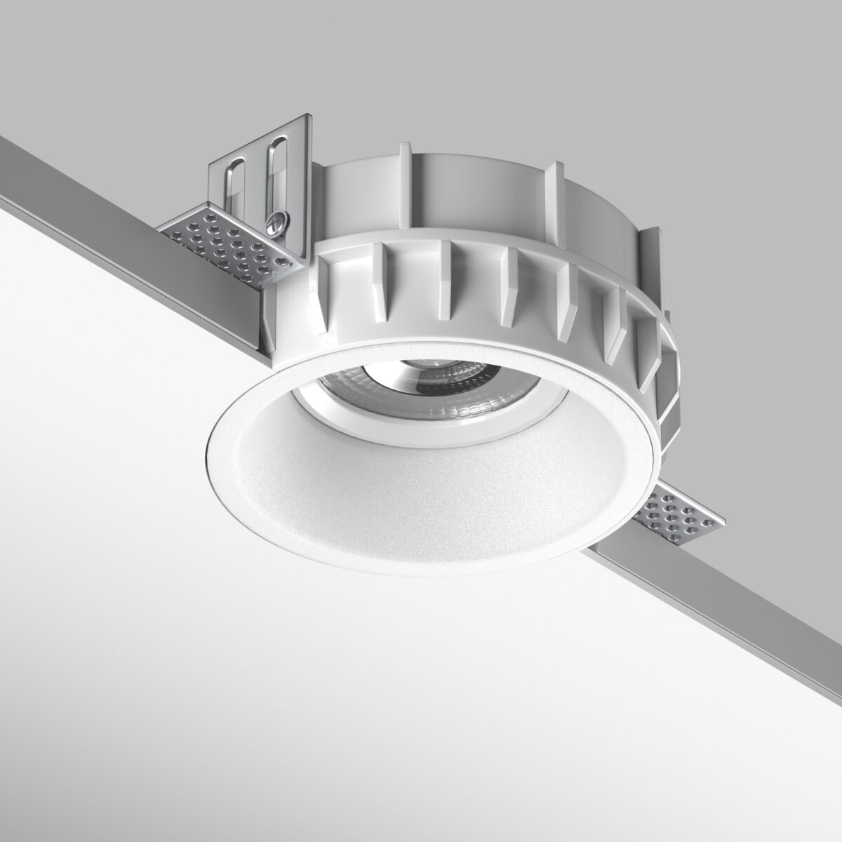 G214606WMOD Светильник DOMINO ROUND под LED модуль/лампу МR16 БЕЛЫЙ (214610+214606+214006) — изображение 3