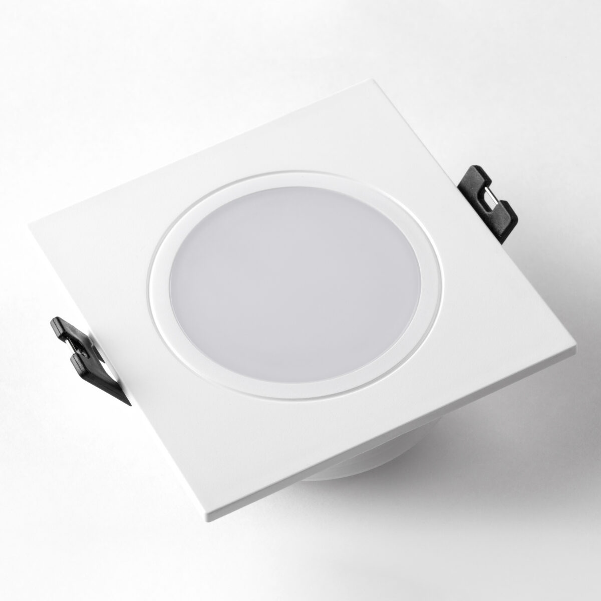 012816 Рамка (светильник) PVC д/LED-модулей 941хх и LED-ламп D50мм PIANO QUAD БЕЛЫЙ IP65 — изображение 2