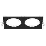217527 Рамка INTERO 16 Double QUADRO ЧЕРНЫЙ