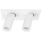 i526262 Светильник INTERO TUBO LED 10W*2 500LM*2 60G БЕЛЫЙ 3000K (217526+217262+217262) — изображение 2