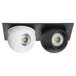 i5276272 Светильник INTERO LED 9W*2 850LM*2 24G ЧЕРНЫЙ/БЕЛЫЙ 3000K (217527+217062+217072) — изображение 2