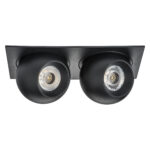 i5277474 Светильник INTERO LED 9W*2 850LM*2 24G ЧЕРНЫЙ 4000K (217527+217074+217074) — изображение 2