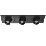 i537174 Светильник INTERO TUBO LED 7W*3 360LM*3 60G ЧЕРНЫЙ 4000K (217537+217174+217174+217174) — изображение 2