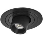 i617172 Светильник INTERO TUBO LED 7W 360LM 60G ЧЕРНЫЙ 3000K (217617+217172) — изображение 2